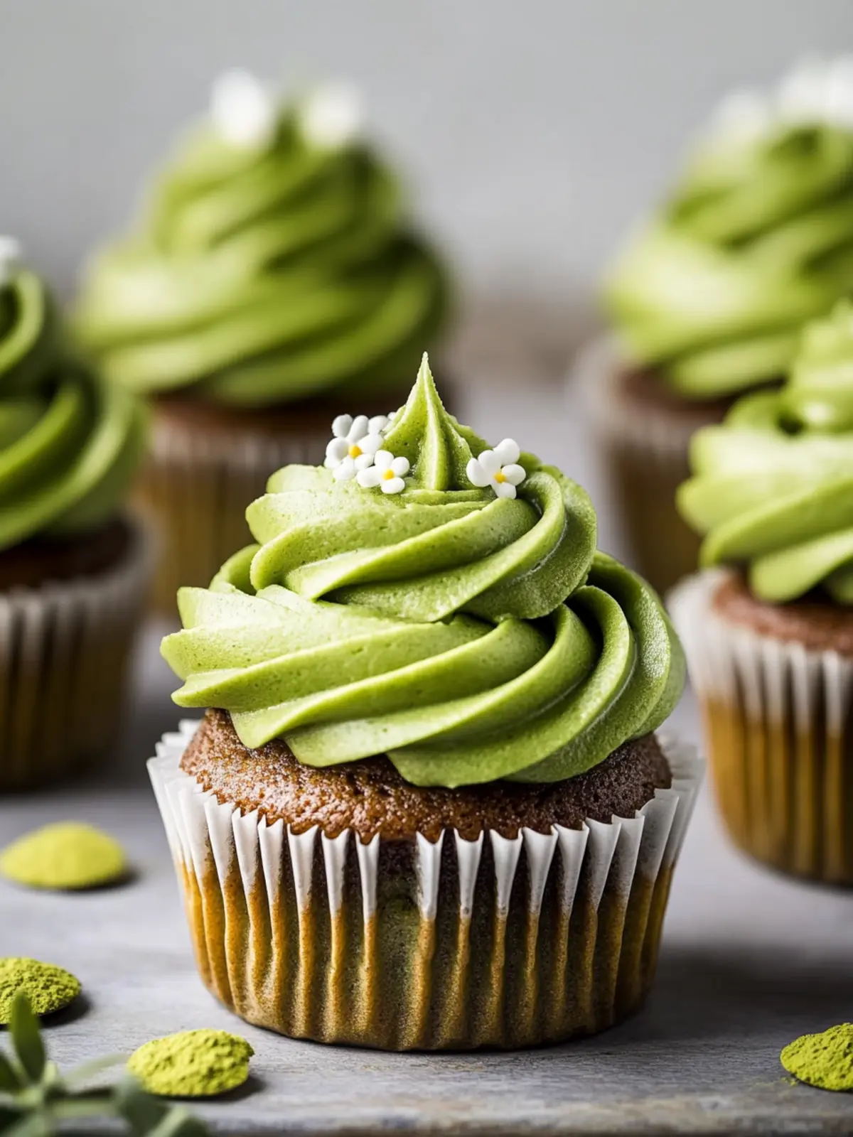 Mouthwatering Matcha Cupcakes: A Fun Twist on Classic Treats 5 Matcha Cupcakes