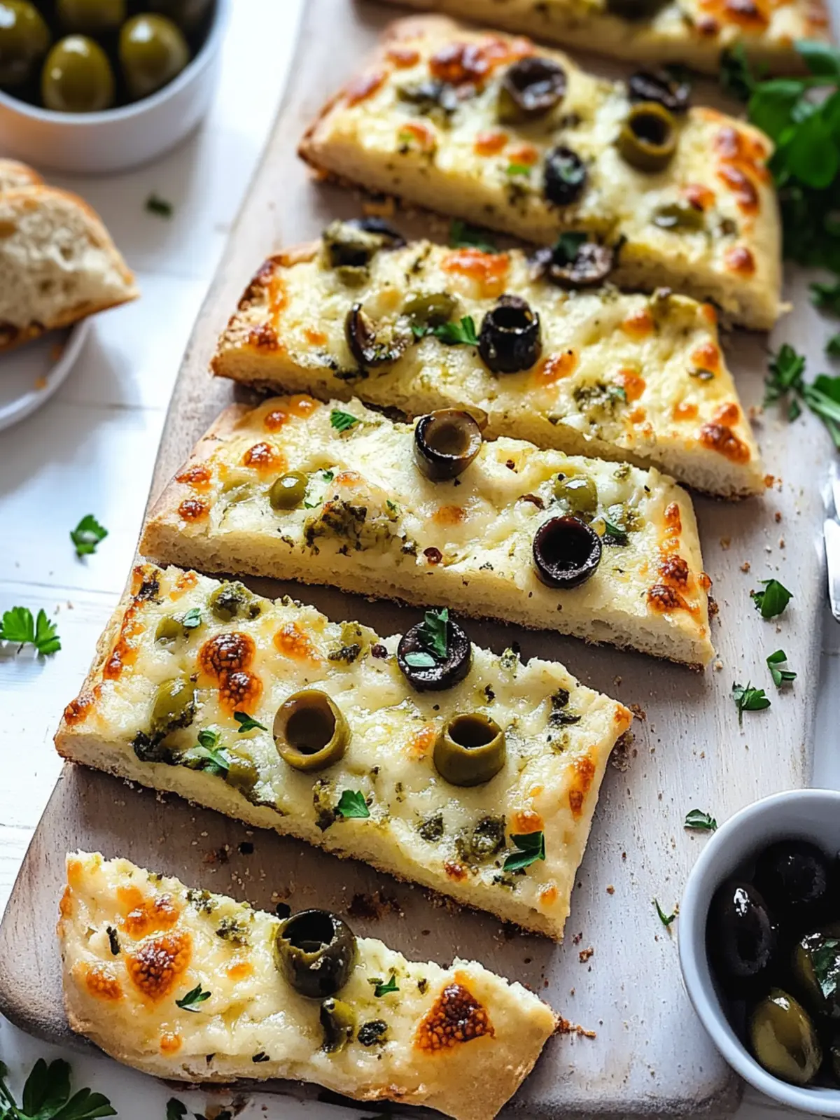 Irresistible Olive Cheese Bread to Elevate Your Snack Game 4 Olive Cheese Bread