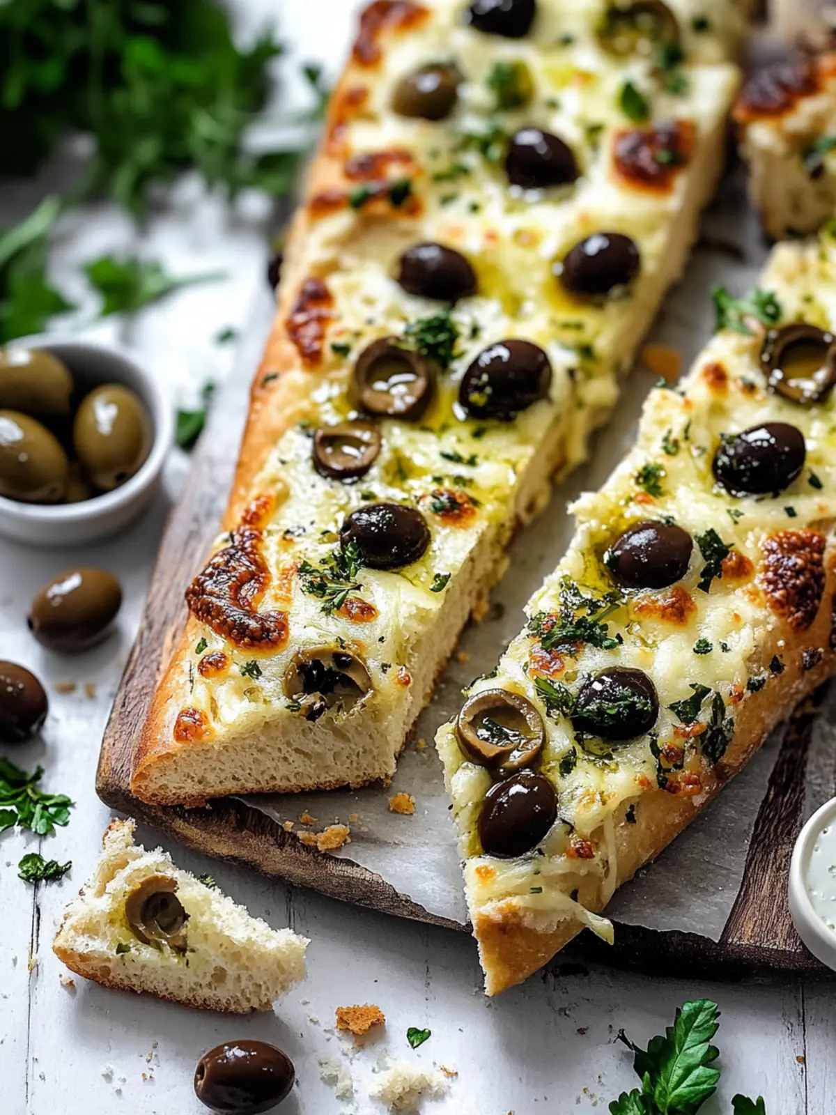 Melt-in-Your-Mouth Olive Cheese Bread for Happy Taste Buds 2 Olive Cheese Bread