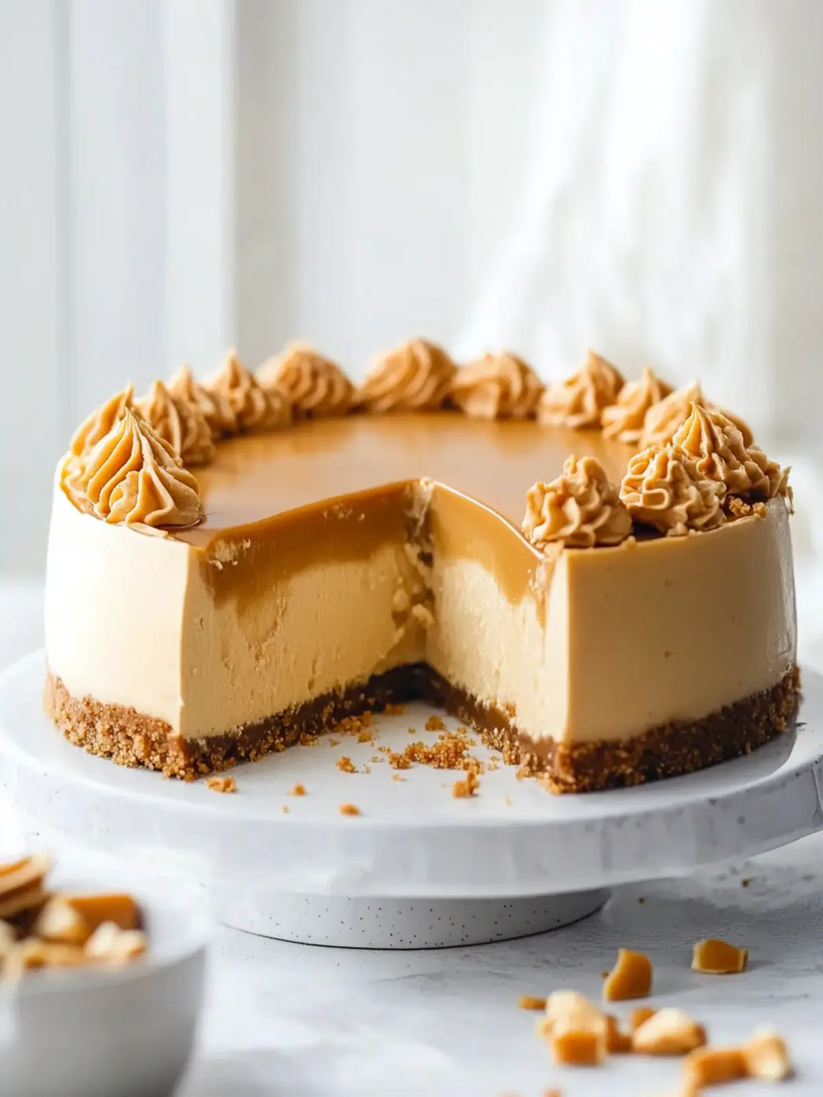 Indulge in Loaded Butterscotch Cheesecake Bliss Today 5 Loaded Butterscotch Cheesecake