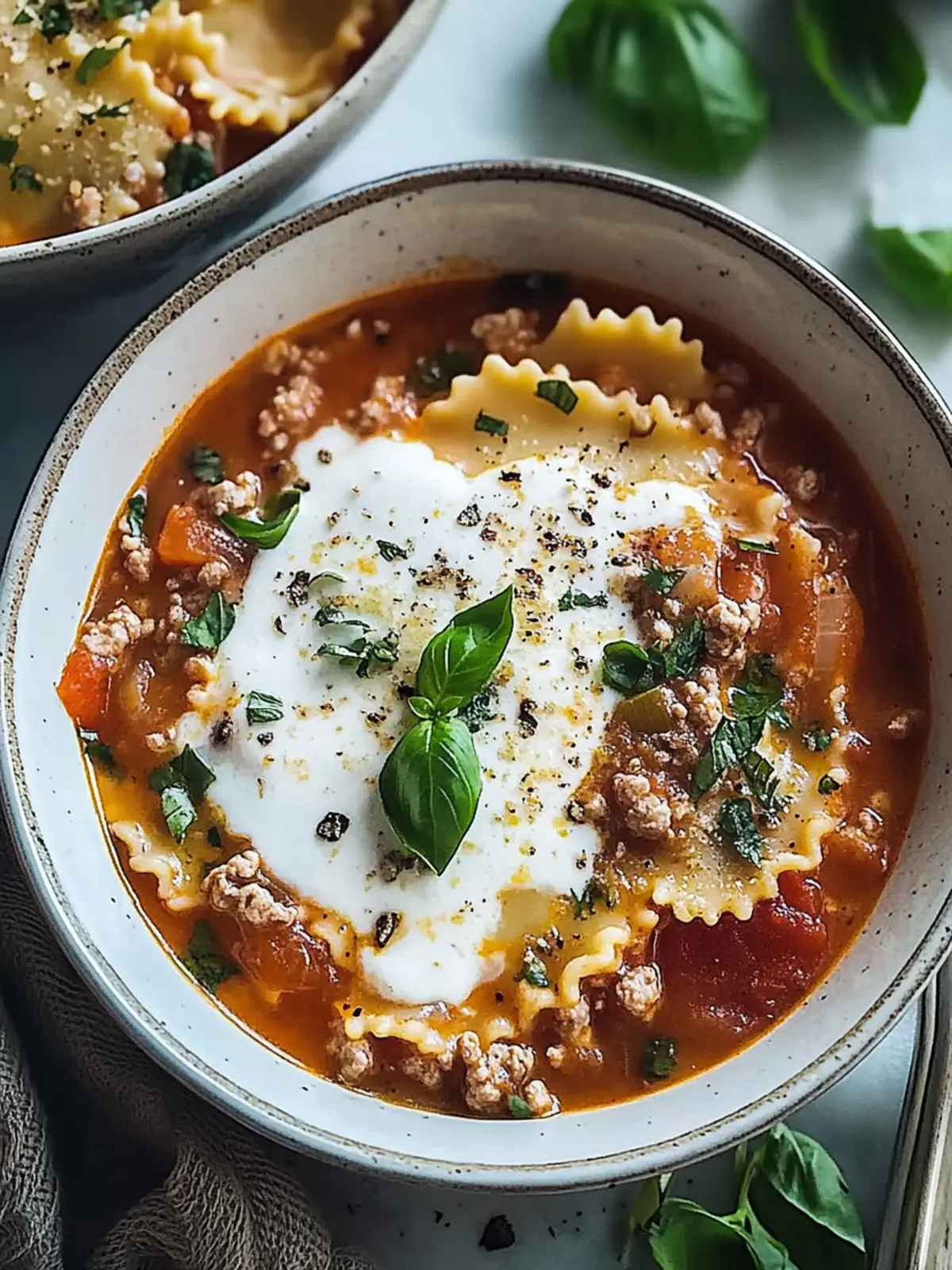 Cozy Up with Magical Lasagna Soup That's Pure Comfort 3 Magical Lasagna Soup