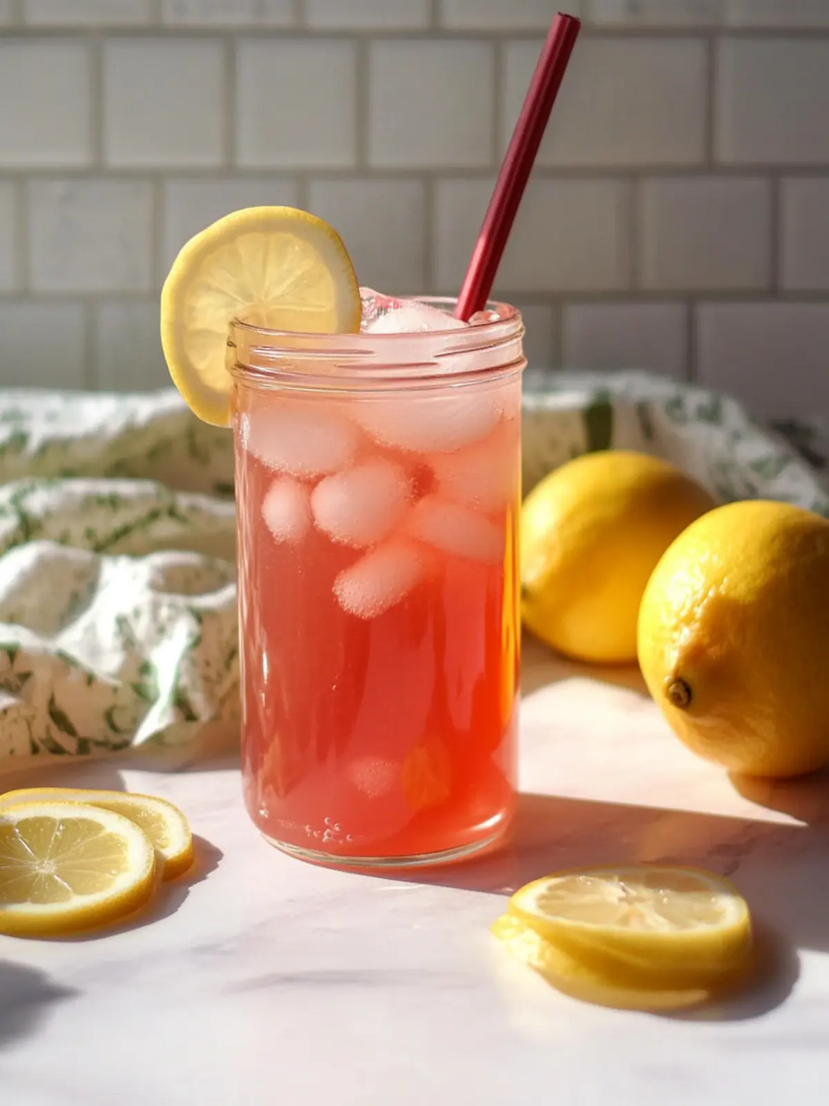 Rhubarb Lemonade Concentrate: Refreshingly Sweet Summer Sip 5 Rhubarb Lemonade Concentrate