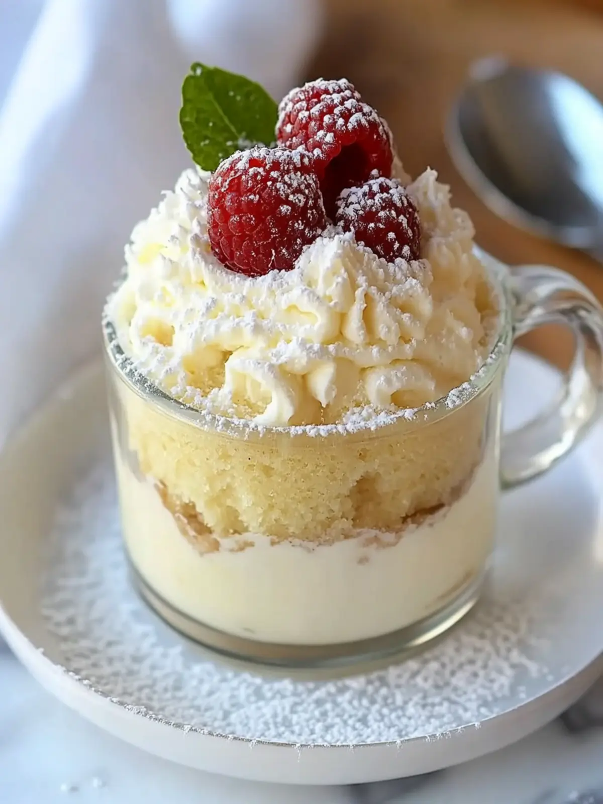 Indulge in Easy Vanilla Mug Cake in Just 3 Minutes 4 Vanilla Mug Cake