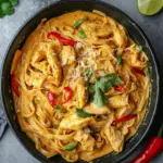 Thai Curry Noodles with Chicken in a Crazy Good Sauce 6 Thai Curry Noodles with Chicken (Crazy Good Sauce!)