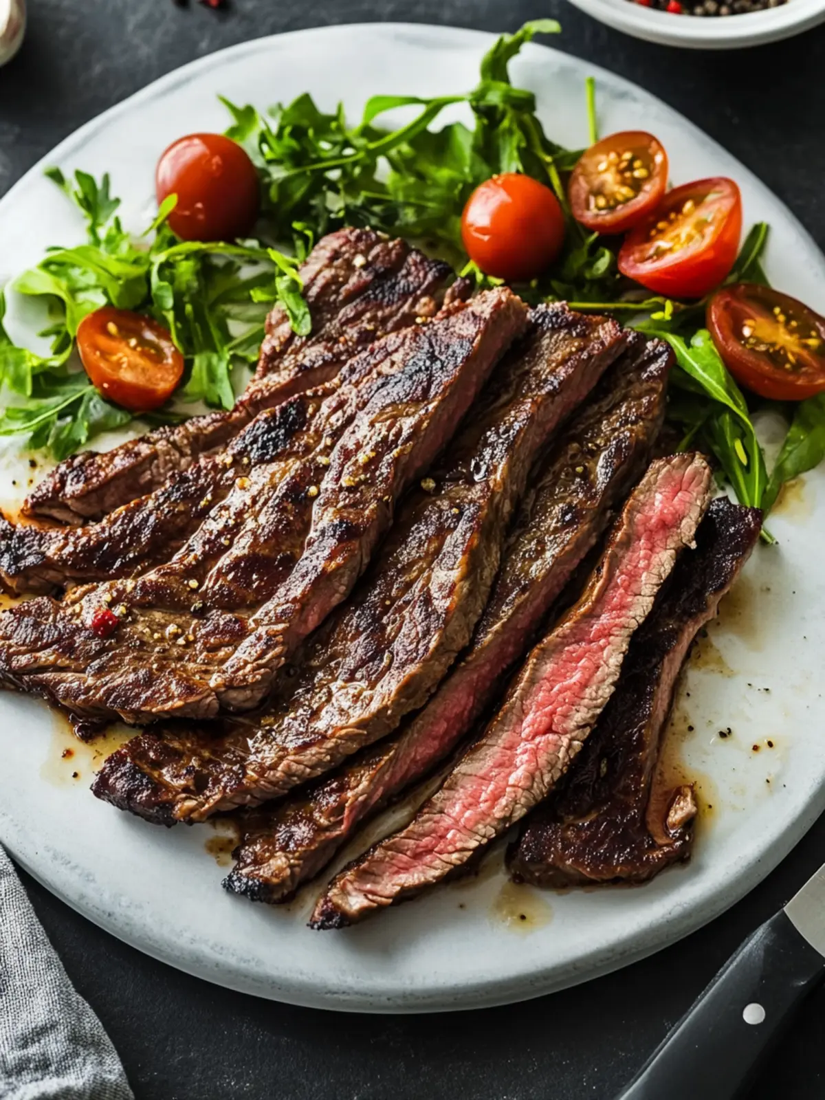 Perfectly Juicy Flank Steak with Zesty Citrus Marinade 4 Juicy Flank Steak