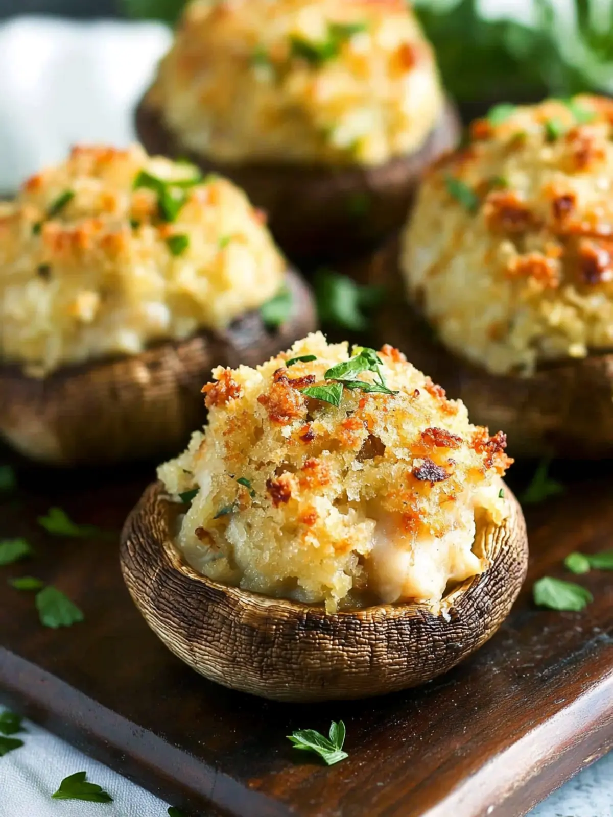 Irresistible Crab Stuffed Mushrooms Recipe for Home Chefs 4 Crab Stuffed Mushrooms Recipe