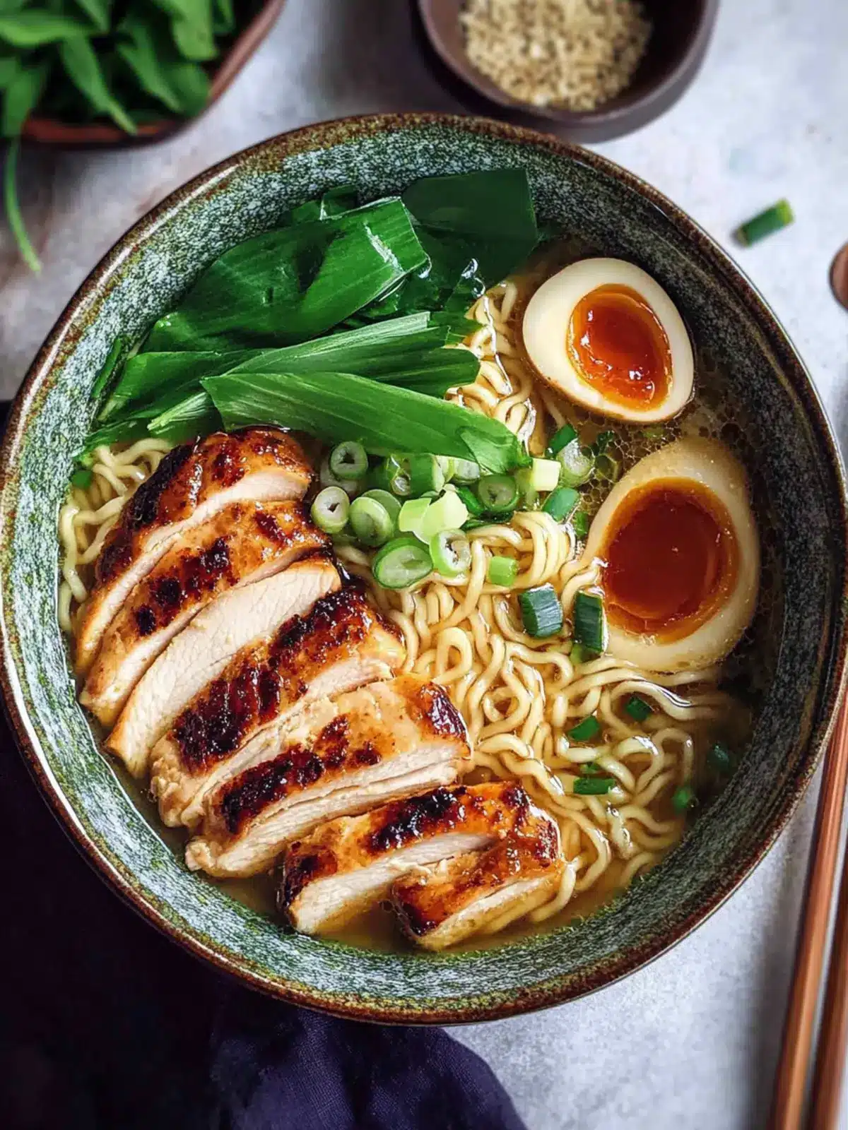 Ginger Glazed Chicken Ramen: A Cozy Bowl of Comfort 3 Ginger Glazed Chicken Ramen