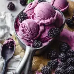 Delight in Homemade Fresh Blackberry Ice Cream Bliss 8 Homemade Fresh Blackberry Ice Cream