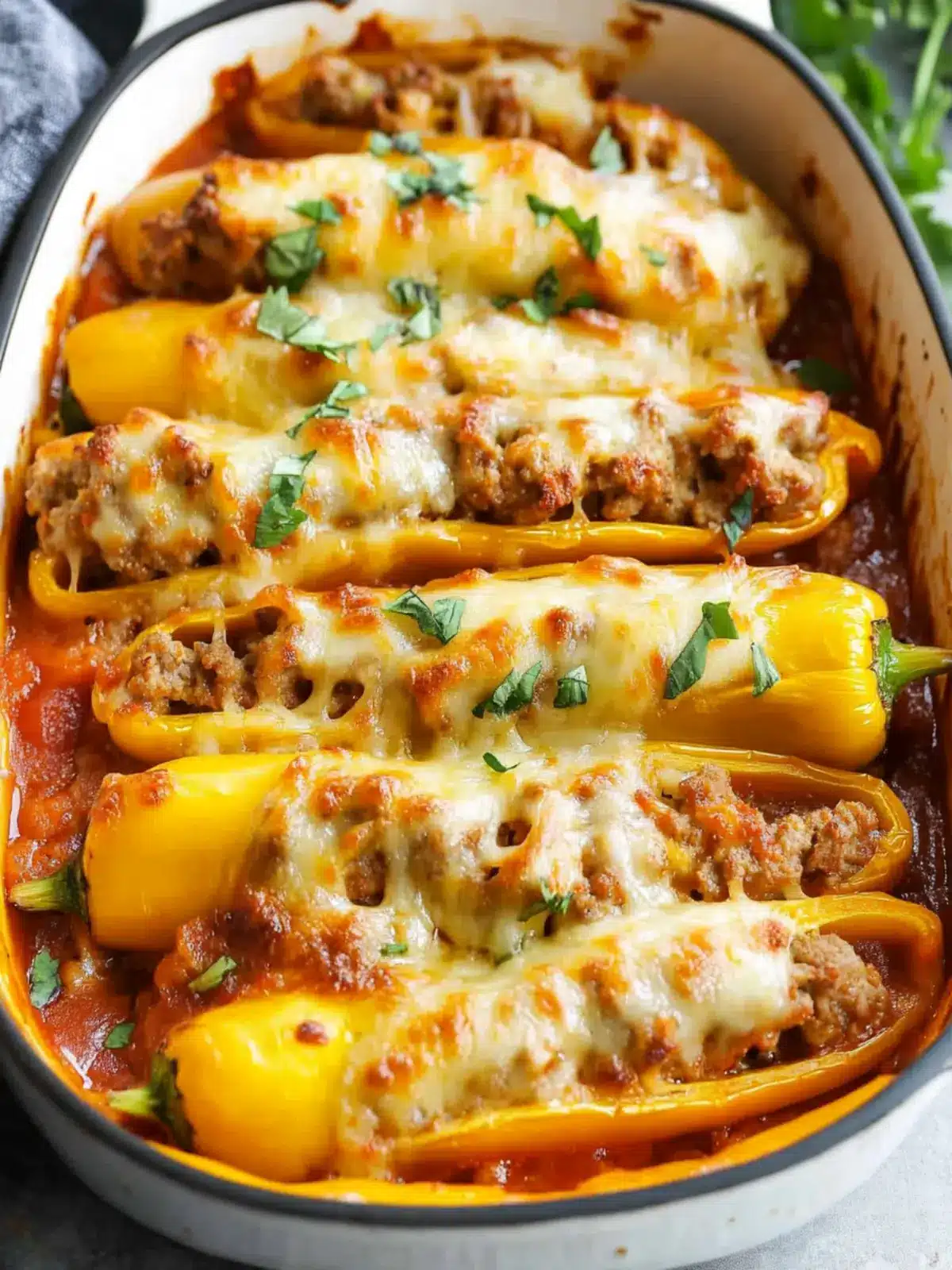 Savory Italian Sausage Stuffed Banana Peppers You'll Love 2 Italian Sausage Stuffed Banana Peppers