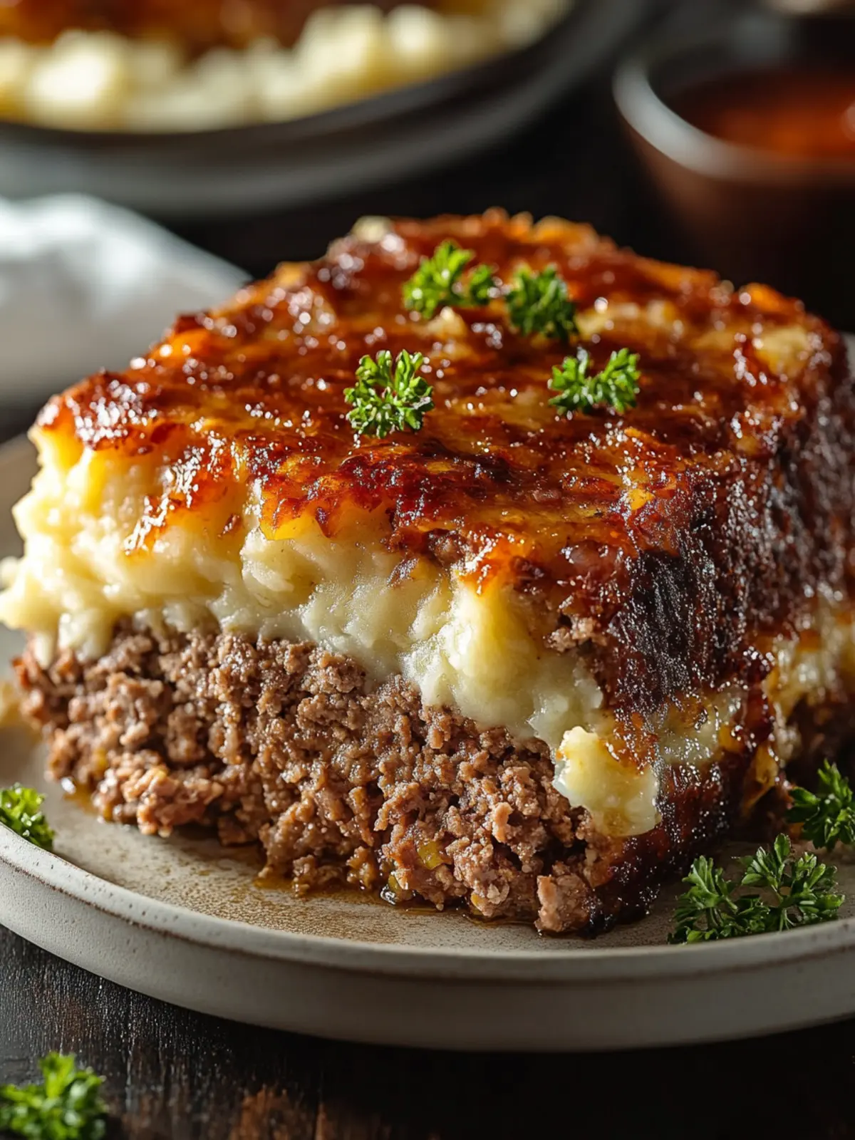 Ultimate Meatloaf with Mashed Potatoes and Cheese Delight 3 Meatloaf with Mashed Potatoes and Cheese Recipe