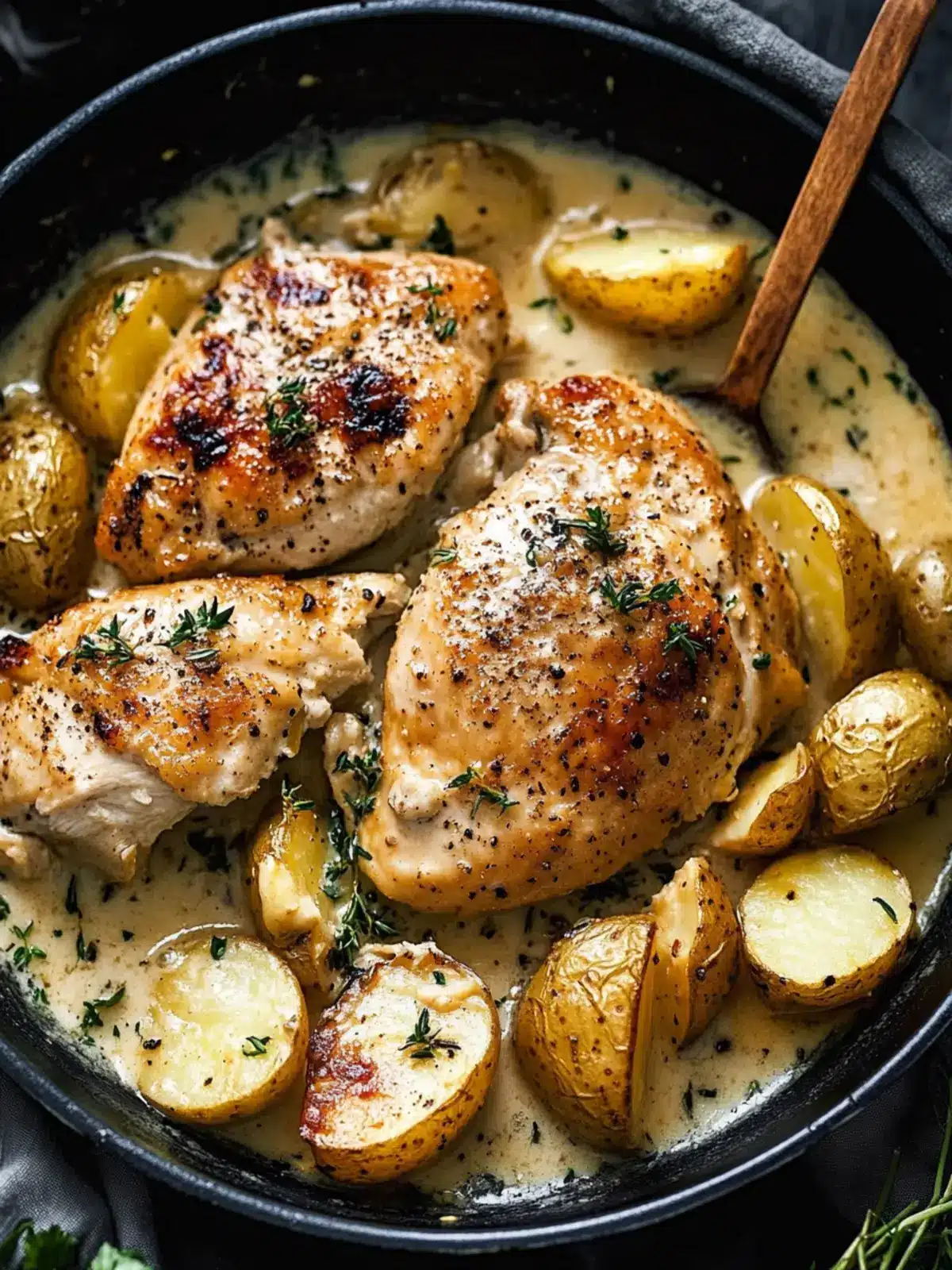 Boursin Chicken and Potatoes: Your New Comfort Food Delight 4 Boursin Chicken and Potatoes