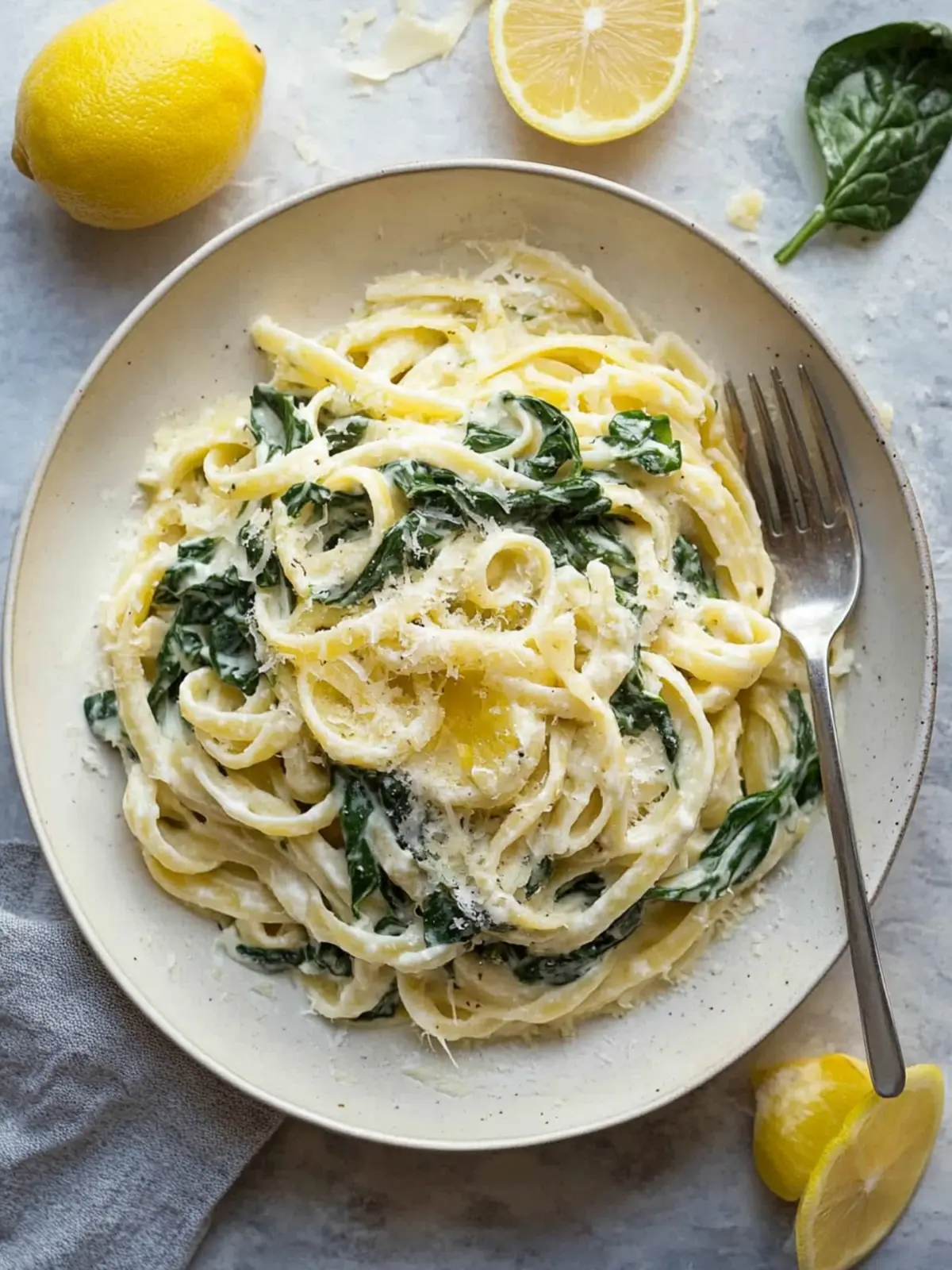 Zesty Easy Lemon Ricotta Pasta with Spinach Delight 5 EASY LEMON RICOTTA PASTA & SPINACH