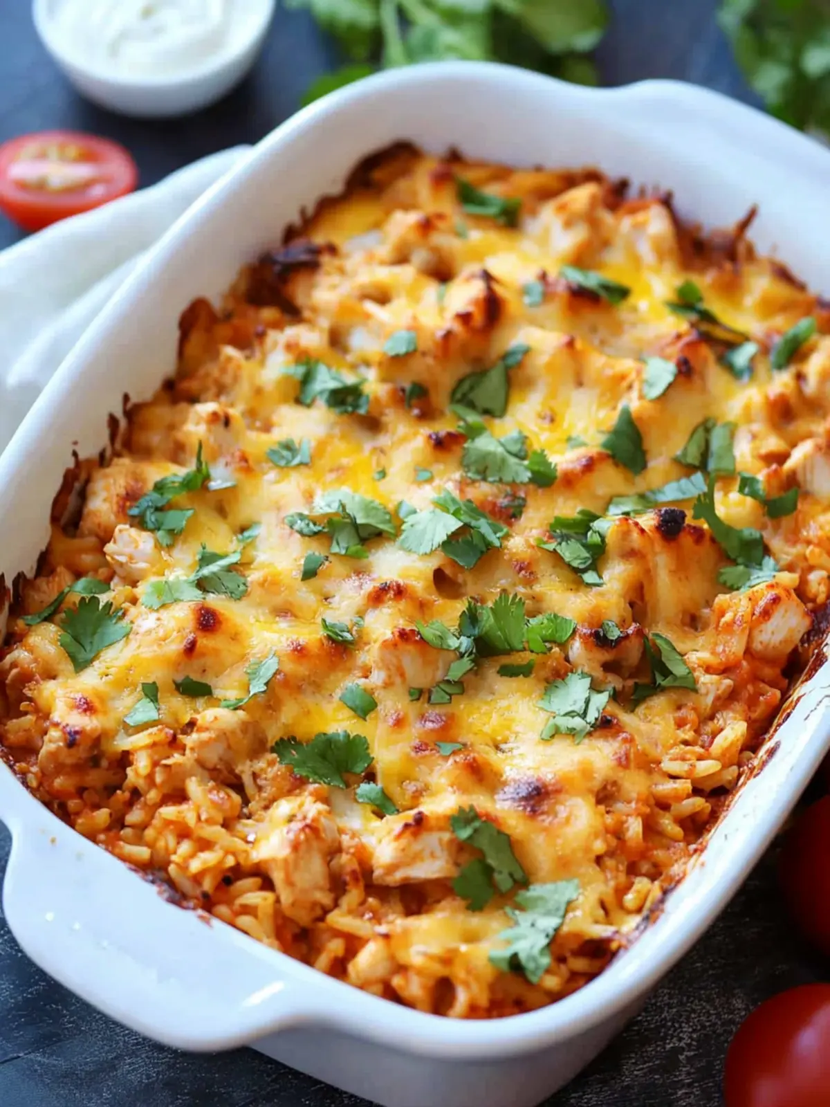 Irresistible Chicken and Rice Queso Casserole Delight 2 Chicken and Rice Queso Casserole