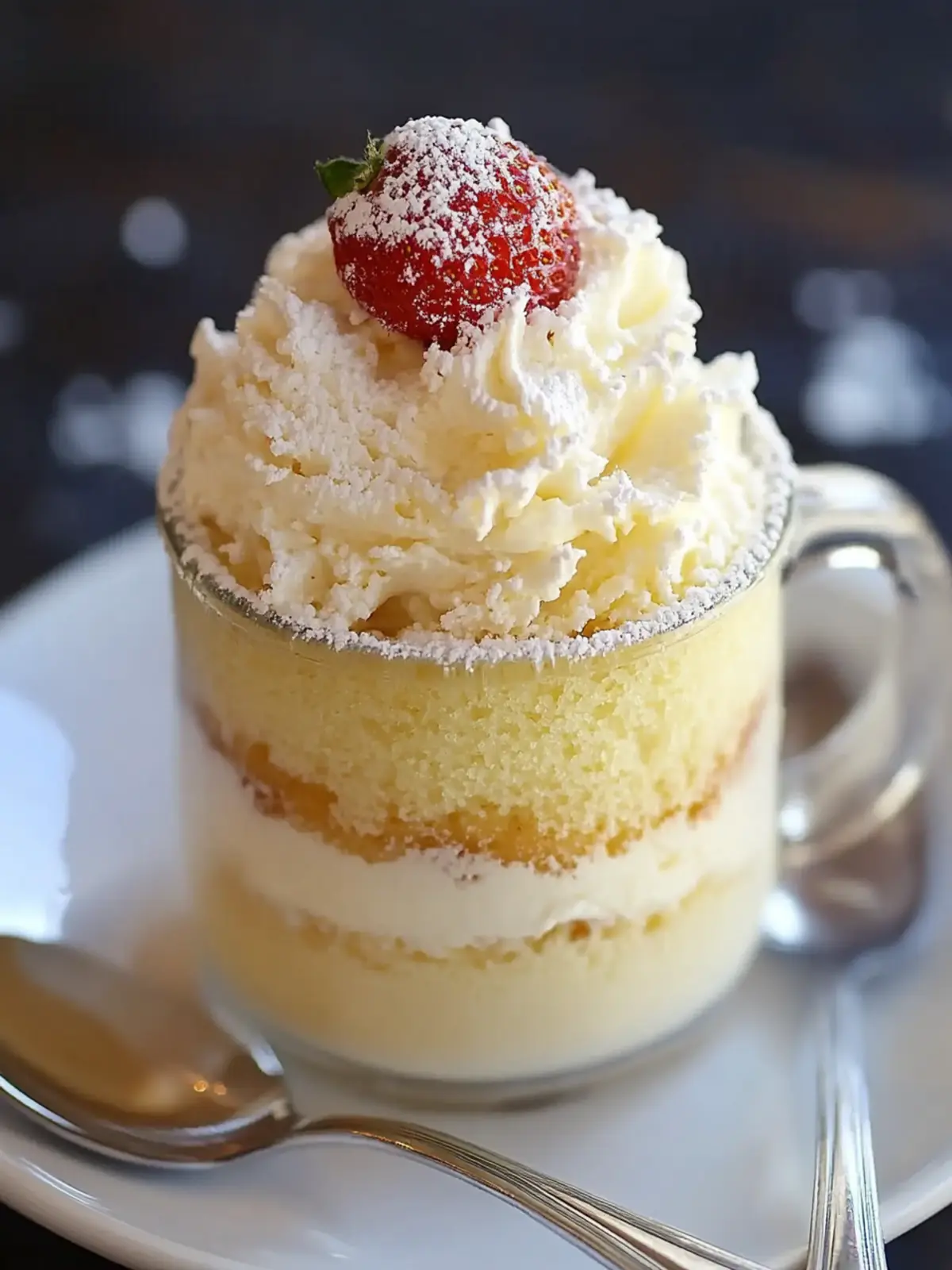 Indulge in Easy Vanilla Mug Cake in Just 3 Minutes 2 Vanilla Mug Cake