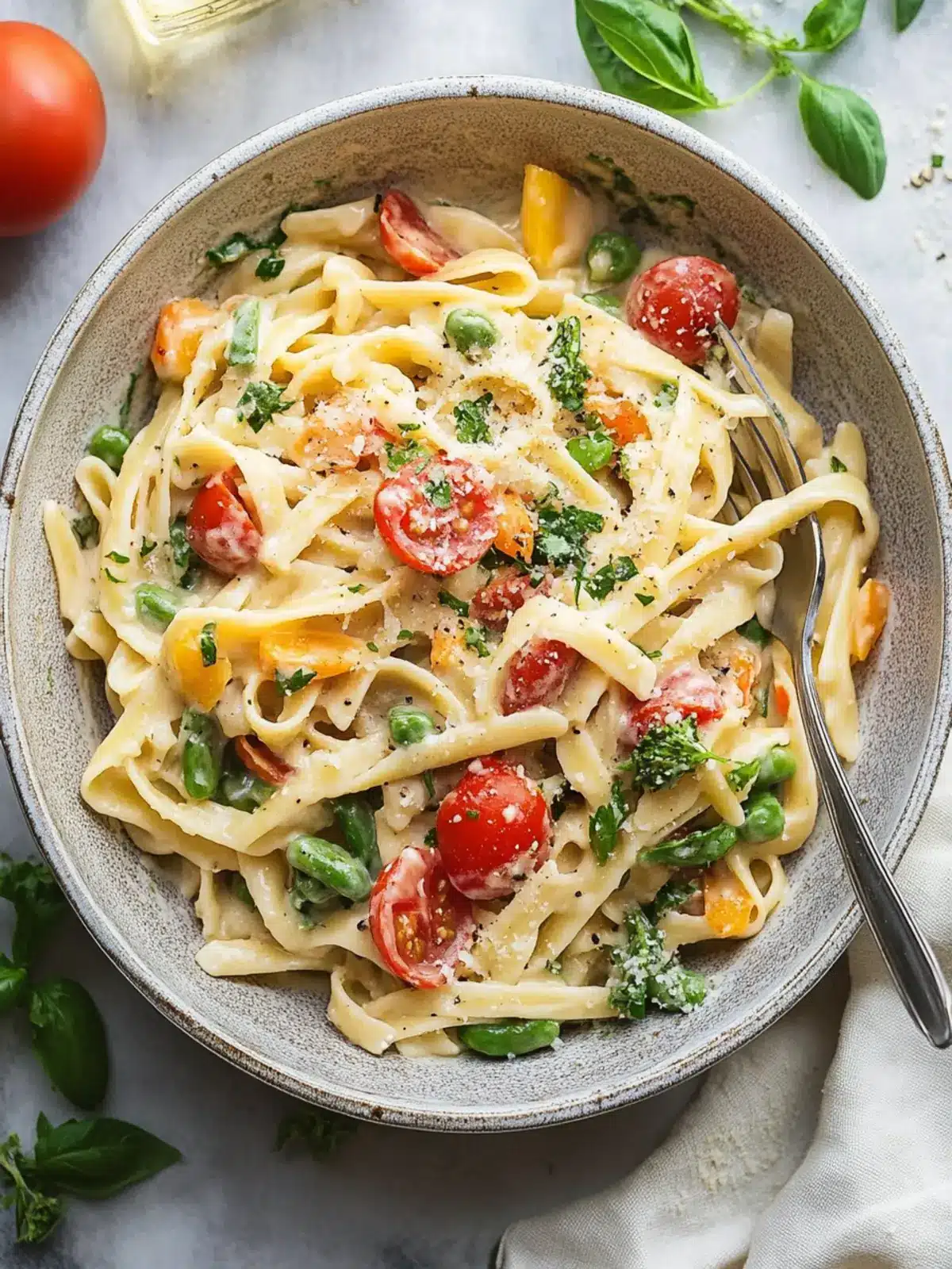 Deliciously Fresh Pasta Primavera: A Veggie Lover's Delight 3 Pasta Primavera