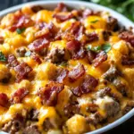Slow Cooker Turkey Bacon Cheeseburger Casserole Delight 7 Slow Cooker Turkey Bacon Cheeseburger Casserole