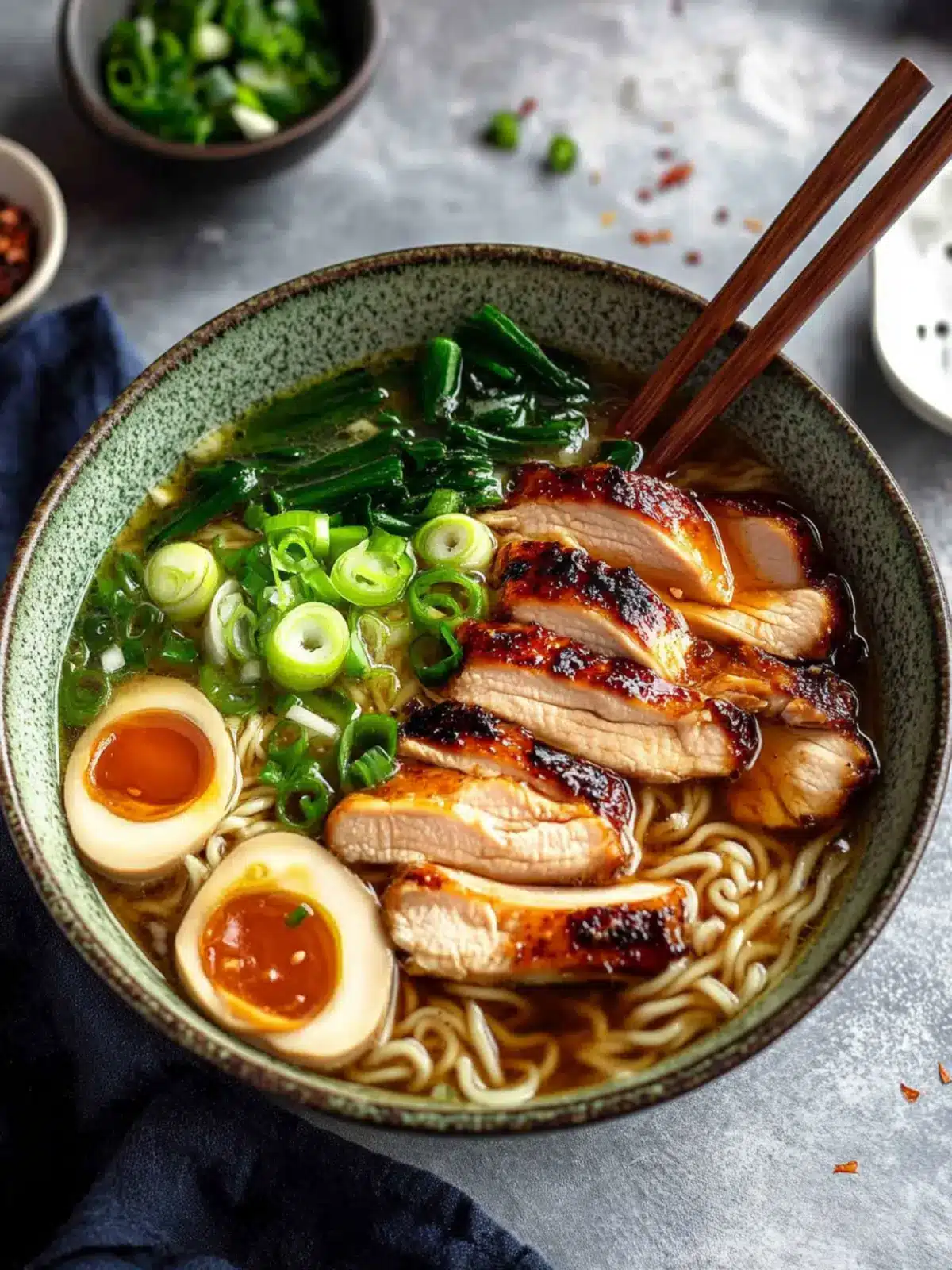 Ginger Glazed Chicken Ramen: A Cozy Bowl of Comfort 5 Ginger Glazed Chicken Ramen
