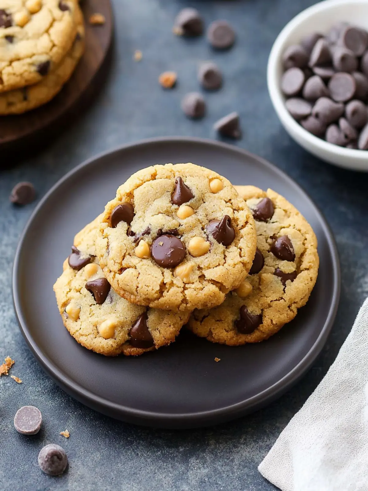 Chickpea Chocolate Chip Cookies That You'll Crave Daily 4 Chickpea Chocolate Chip Cookies