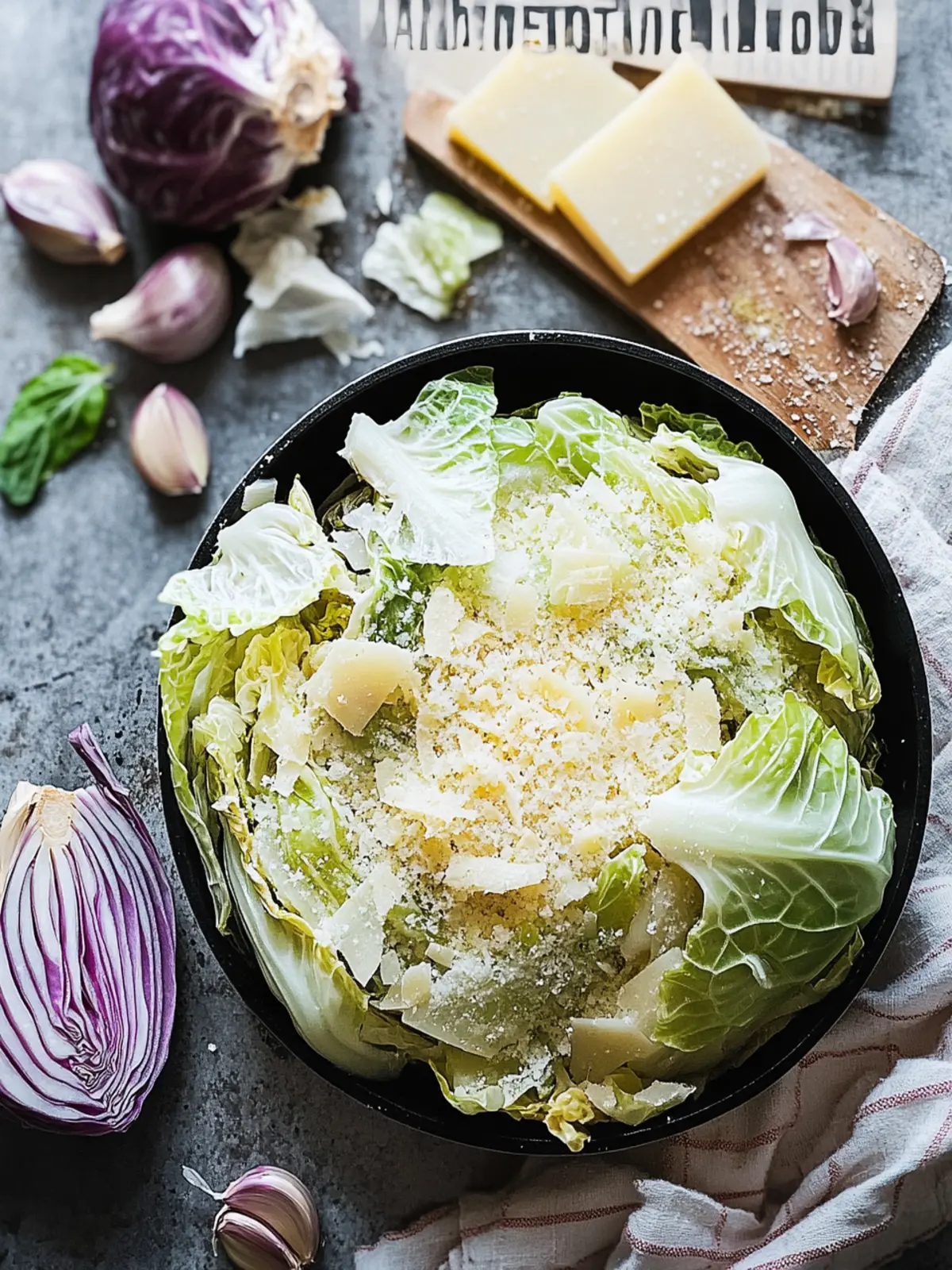 Sautéed Parmesan Garlic Cabbage: A Fast Flavor-Boosting Side 4 Parmesan Garlic Cabbage