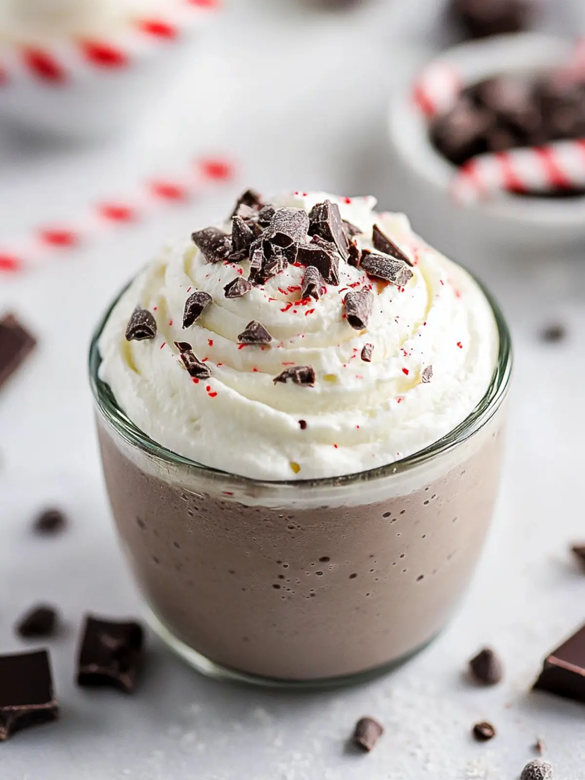 Indulge in Peppermint Chocolate Whipped Greek Yogurt Delight 3 Peppermint Chocolate Whipped Greek Yogurt
