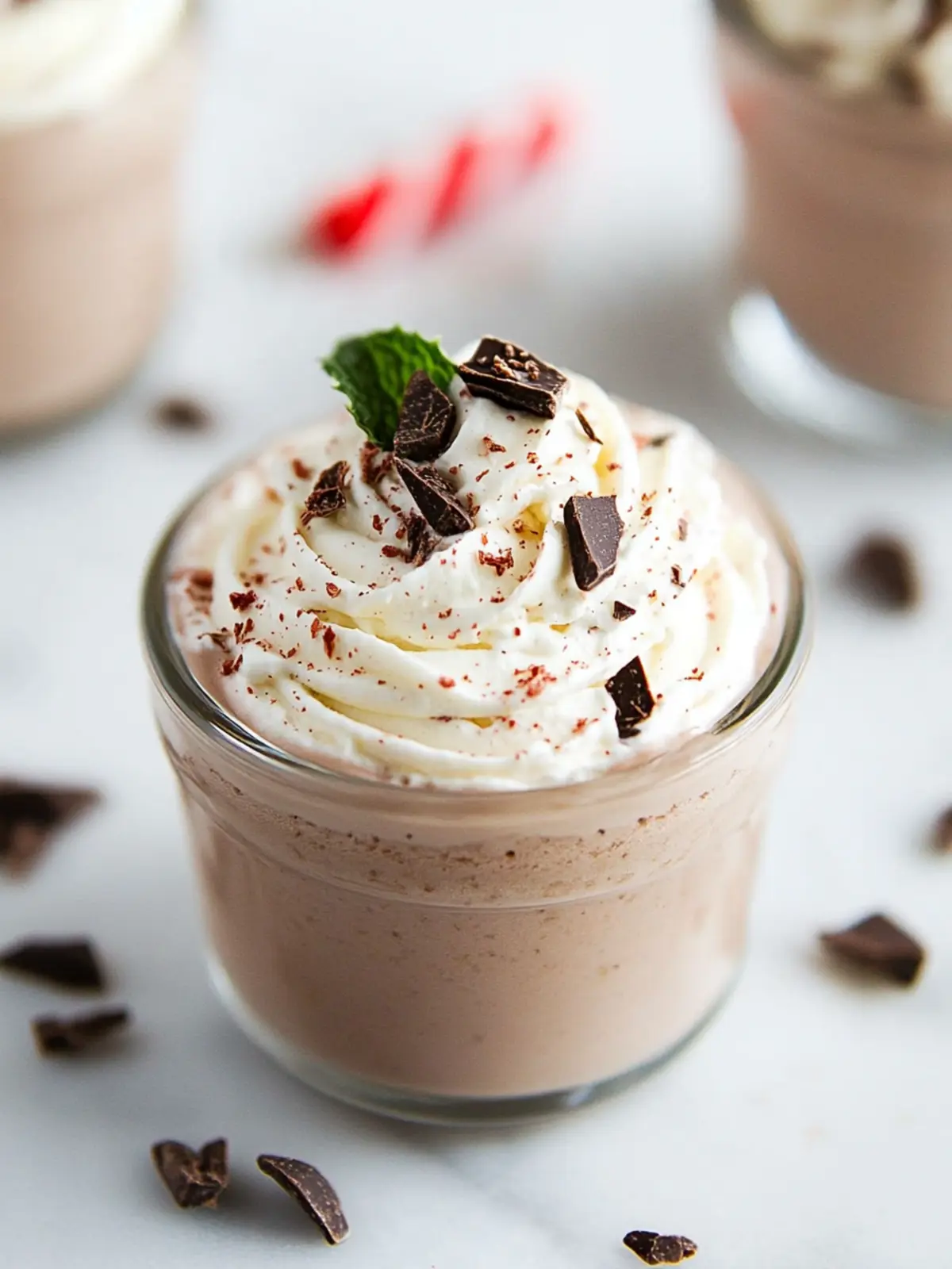 Indulge in Peppermint Chocolate Whipped Greek Yogurt Delight 2 Peppermint Chocolate Whipped Greek Yogurt