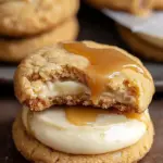 Irresistible Copycat Crumbl Salted Caramel Cheesecake Cookies 8 Copycat Crumbl Salted Caramel Cheesecake Cookies