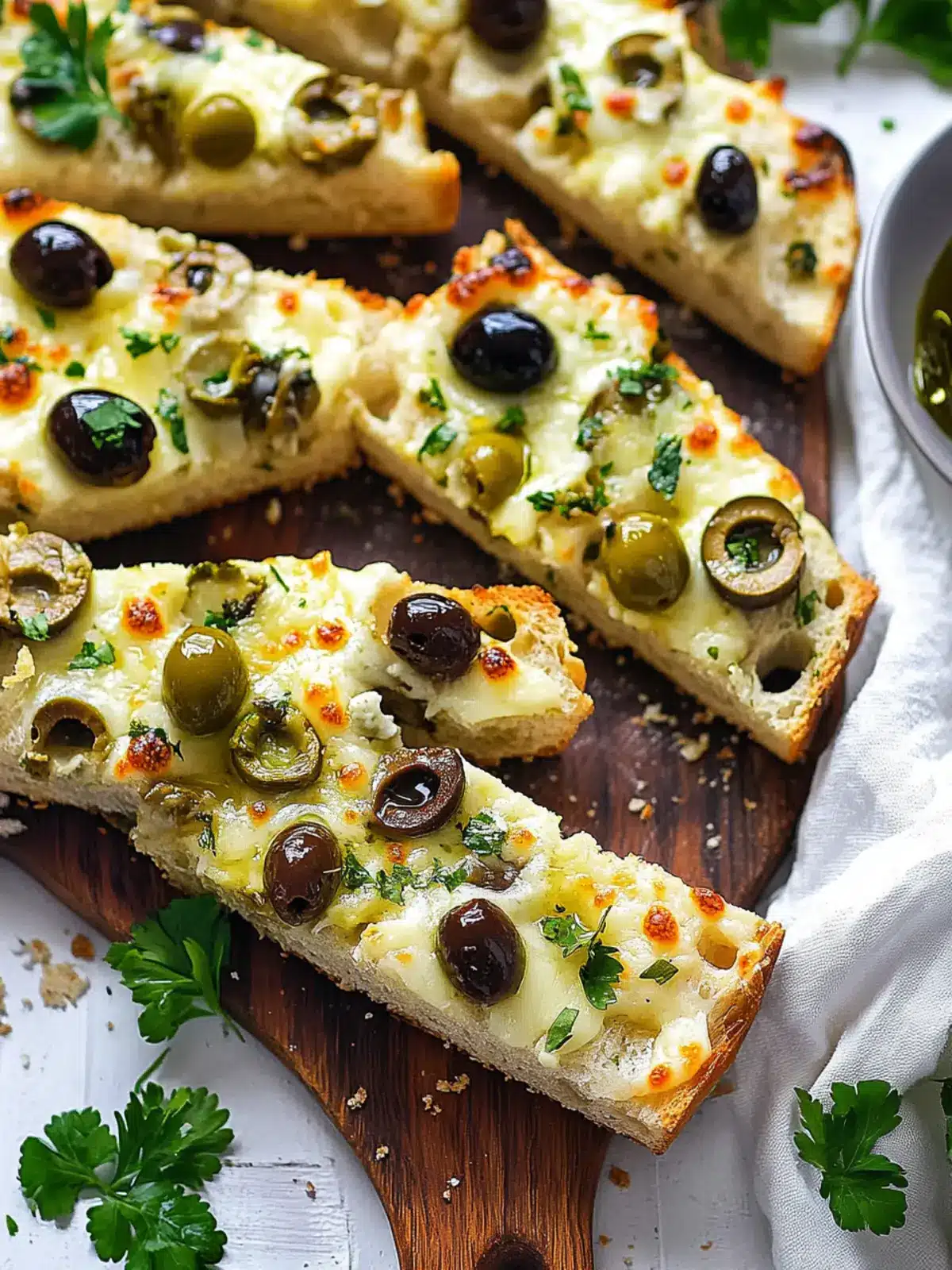 Melt-in-Your-Mouth Olive Cheese Bread for Happy Taste Buds 4 Olive Cheese Bread