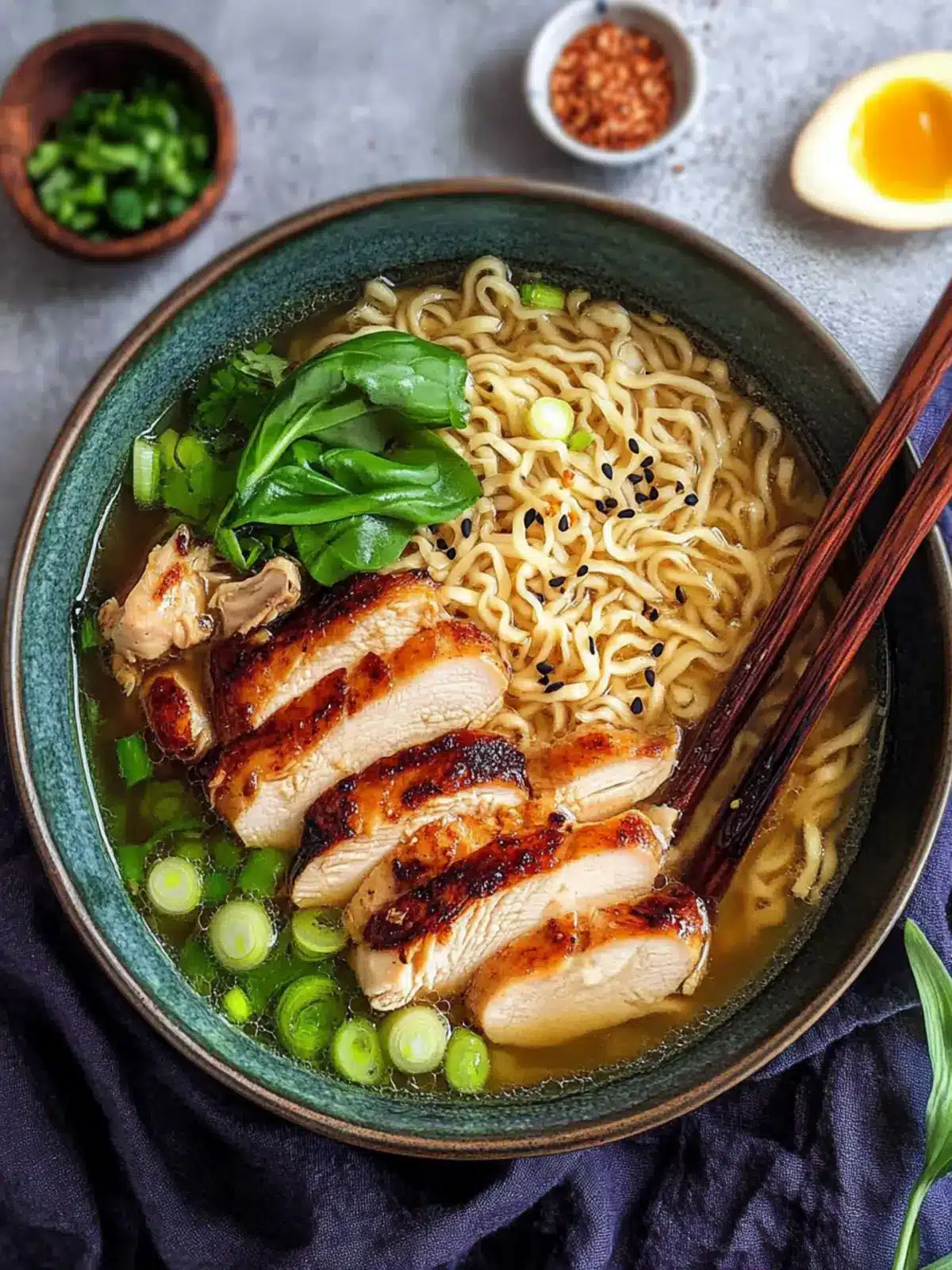 Ginger Glazed Chicken Ramen: A Cozy Bowl of Comfort 2 Ginger Glazed Chicken Ramen