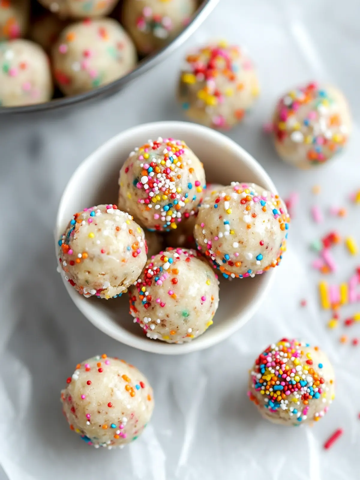 Delicious Cake Batter Protein Balls for a Sweet Energy Boost 4 Cake Batter Protein Balls