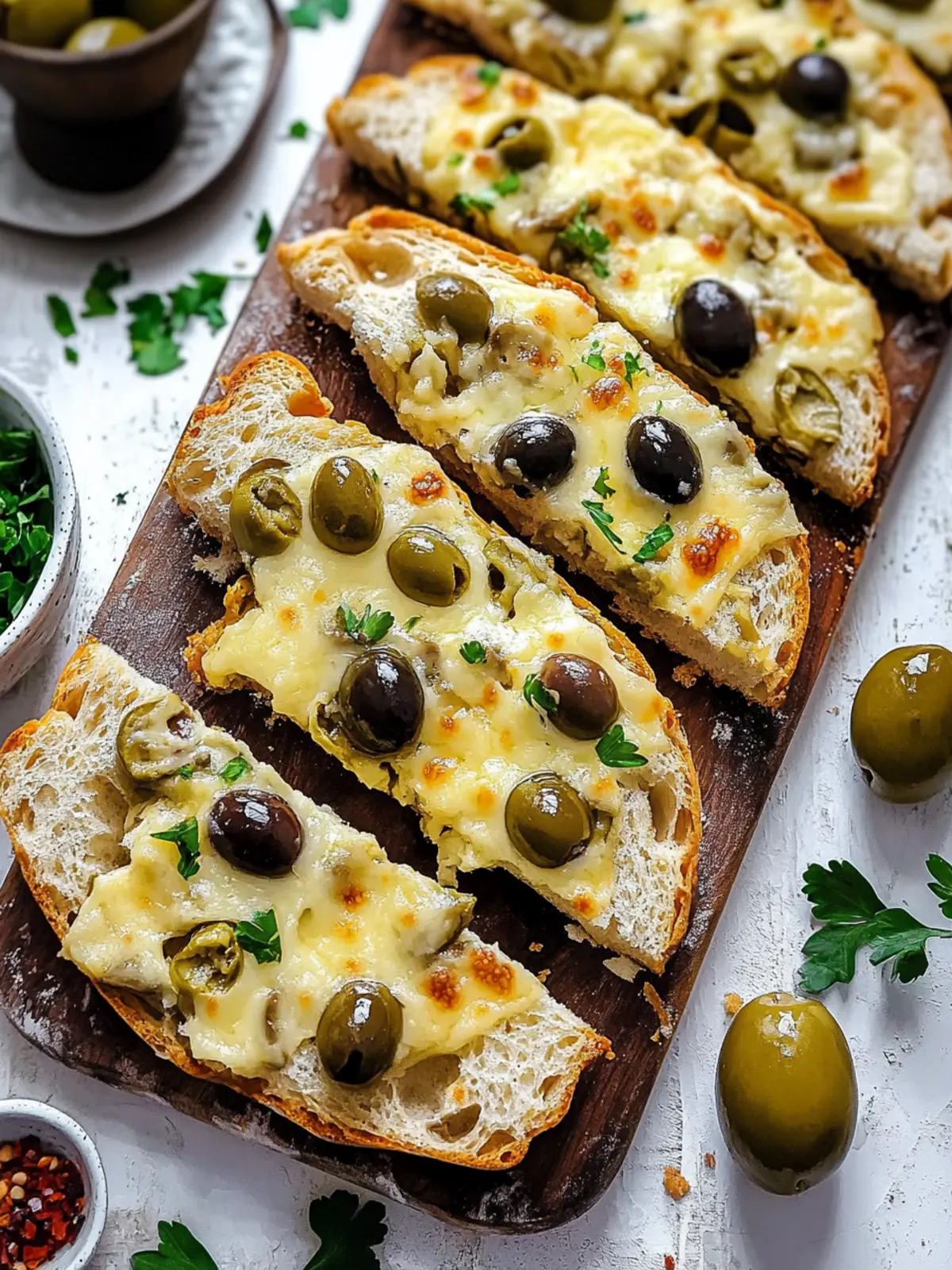 Melt-in-Your-Mouth Olive Cheese Bread for Happy Taste Buds 5 Olive Cheese Bread