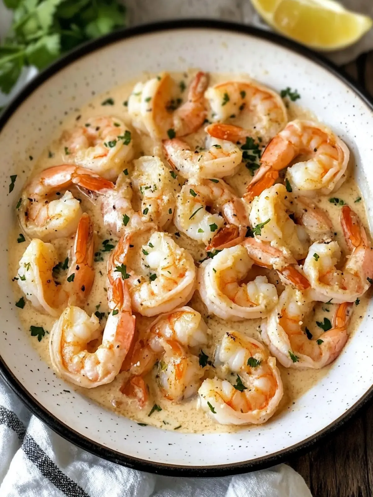 Creamy Garlic Shrimp That Will Elevate Your Dinner Game 2 Creamy Garlic Shrimp