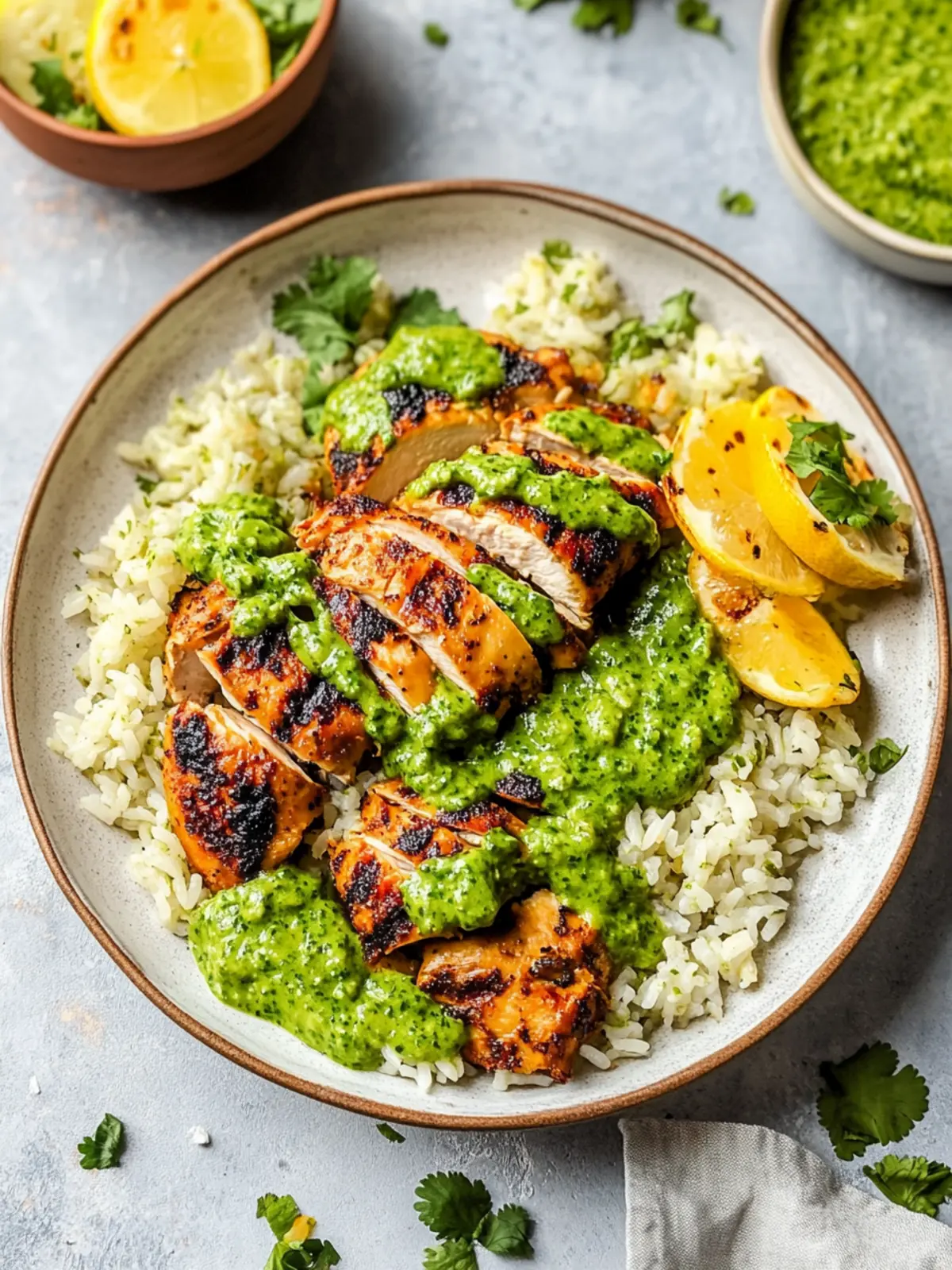 Savor Peruvian Chicken & Rice with Green Sauce Tonight 5 Peruvian Chicken & Rice with Green Sauce