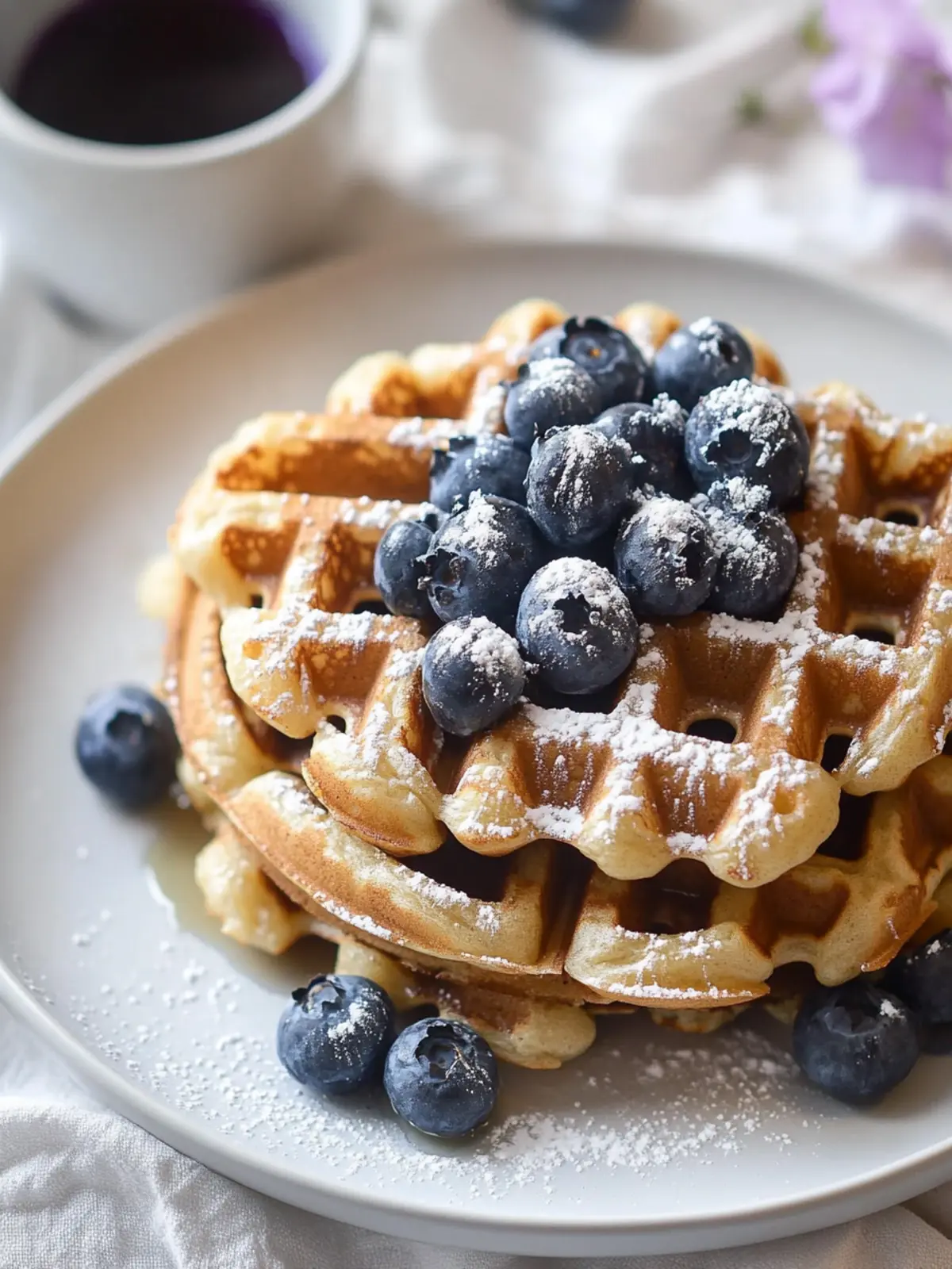 Irresistible Blueberry Waffle Recipe for a Guilt-Free Treat 3 Blueberry Waffle Recipe