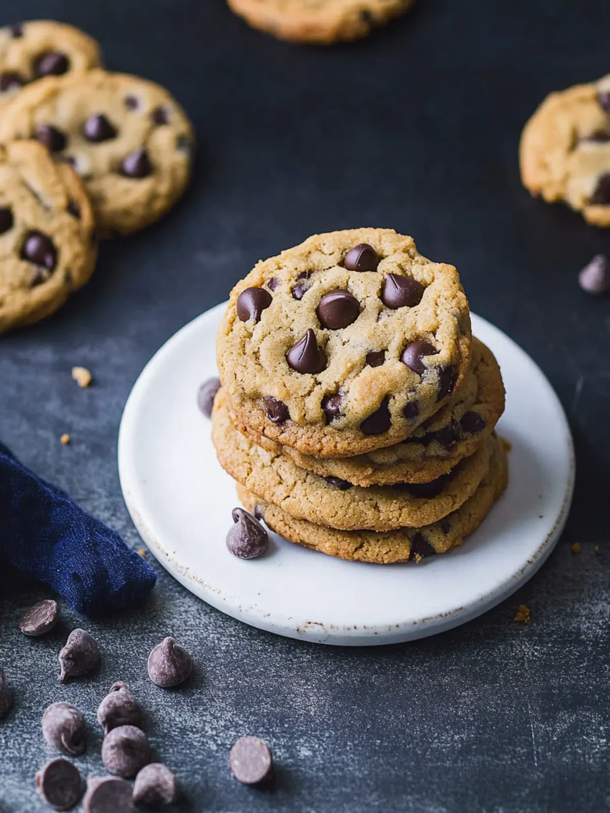Chickpea Chocolate Chip Cookies That You'll Crave Daily 2 Chickpea Chocolate Chip Cookies