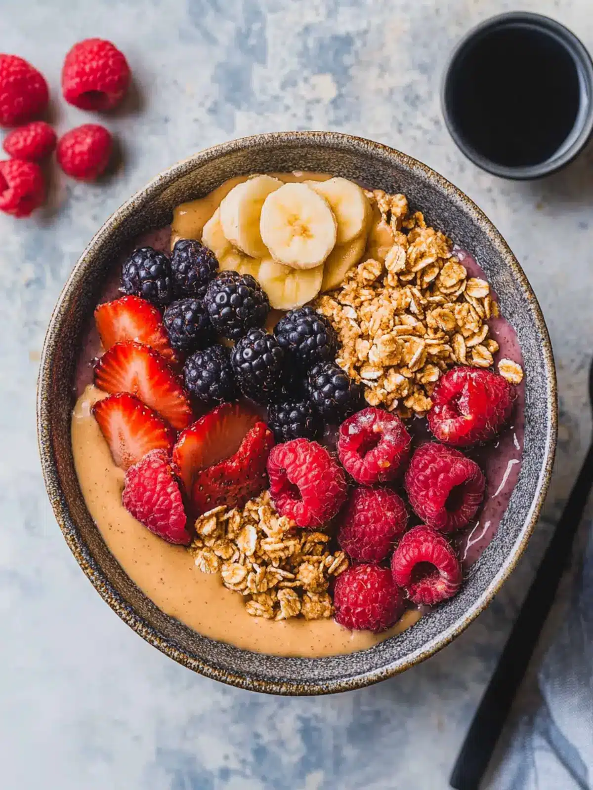 Indulge in a Creamy Peanut Butter Acai Bowl Bliss 2 Peanut Butter Acai Bowl