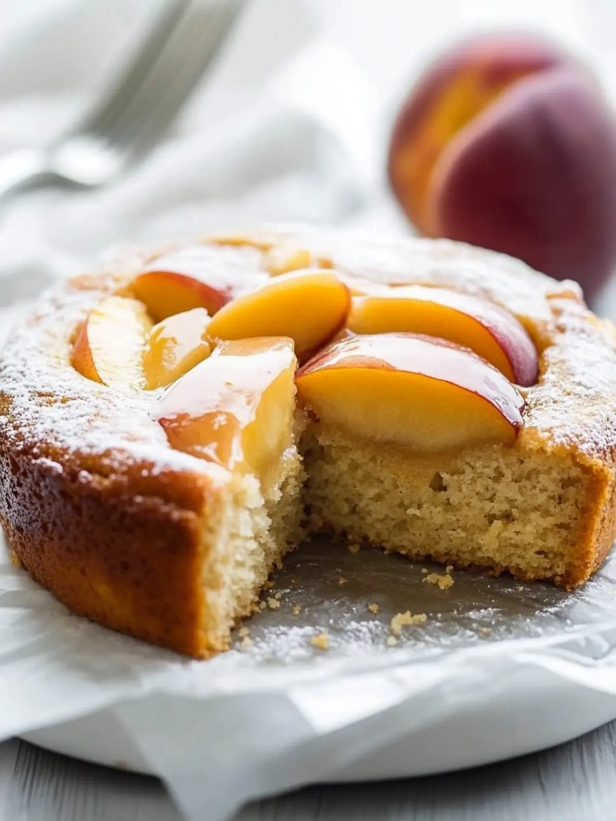 Irresistible Brown Sugar Peach Cake for Your Sweet Cravings 4 Brown Sugar Peach Cake