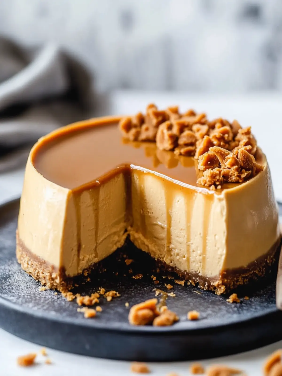 Indulge in Loaded Butterscotch Cheesecake Bliss Today 4 Loaded Butterscotch Cheesecake