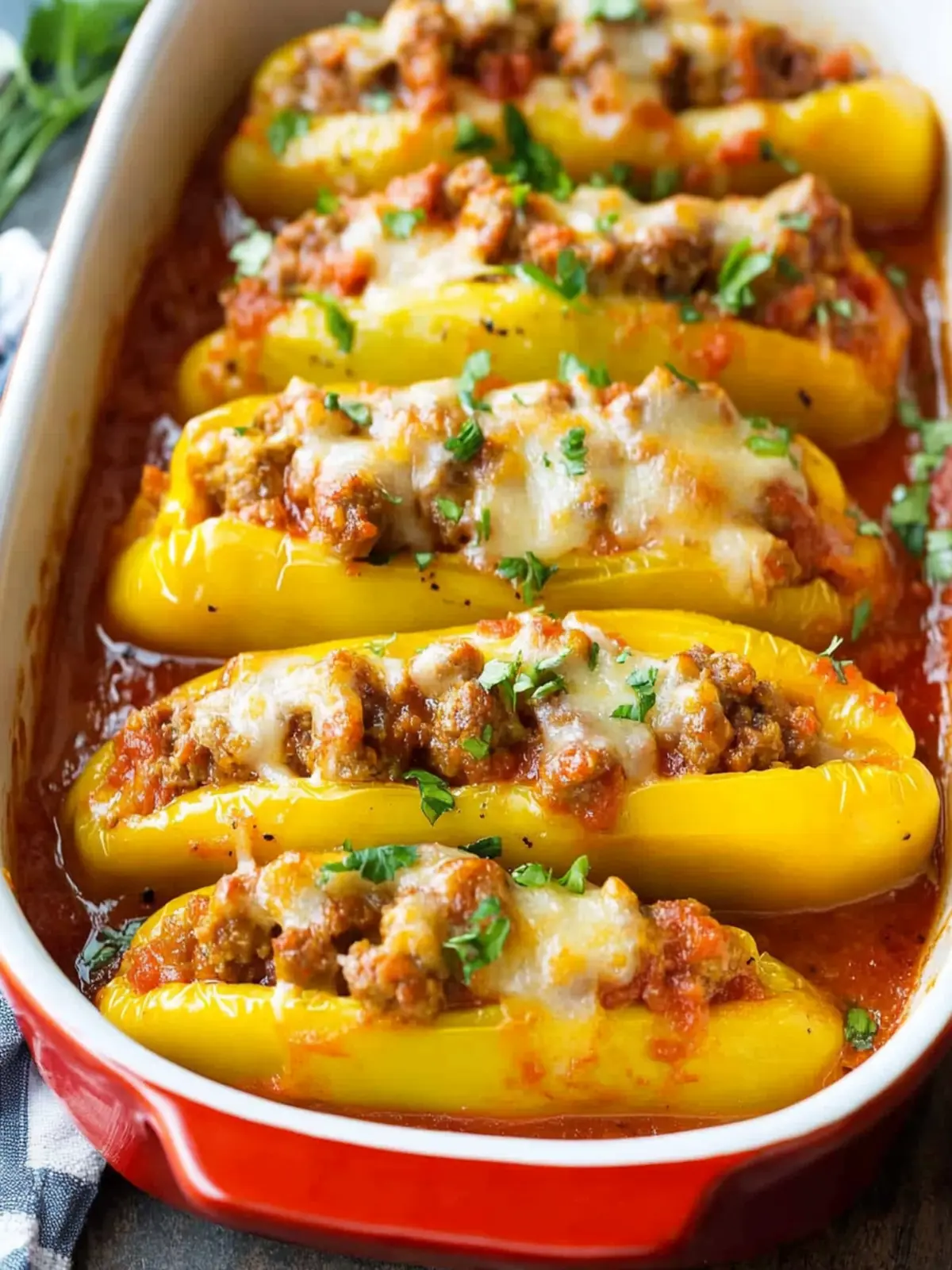 Savory Italian Sausage Stuffed Banana Peppers You'll Love 5 Italian Sausage Stuffed Banana Peppers