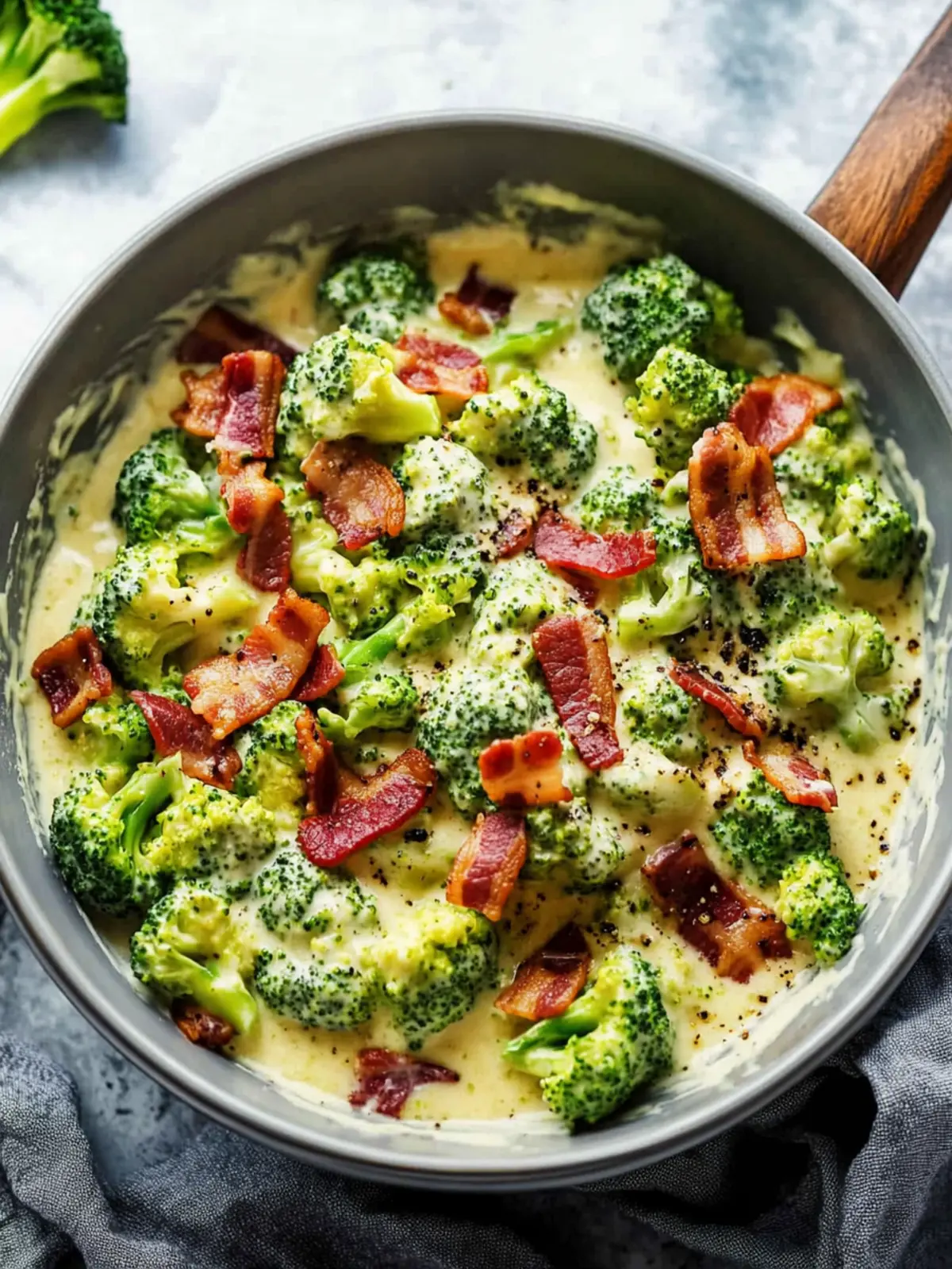 Creamy Broccoli & Bacon Bliss You Can Make Tonight 5 Creamy Broccoli & Bacon